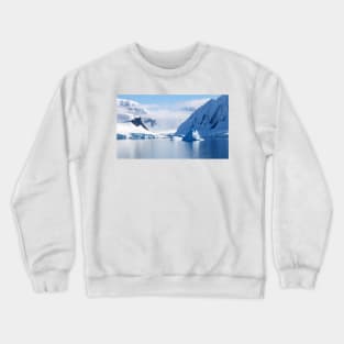 Beautiful Neumayer Channel in Antarctica Crewneck Sweatshirt